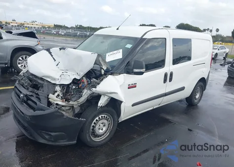 2017 Ram Promaster City Tradesman from USA, damaged, VIN ZFBERFAB4H6E18381